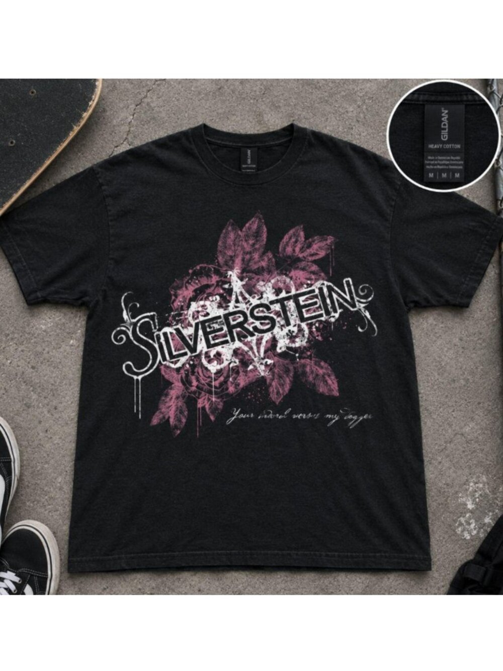 Silverstein Your Sword Versus My Dagger Black unisex